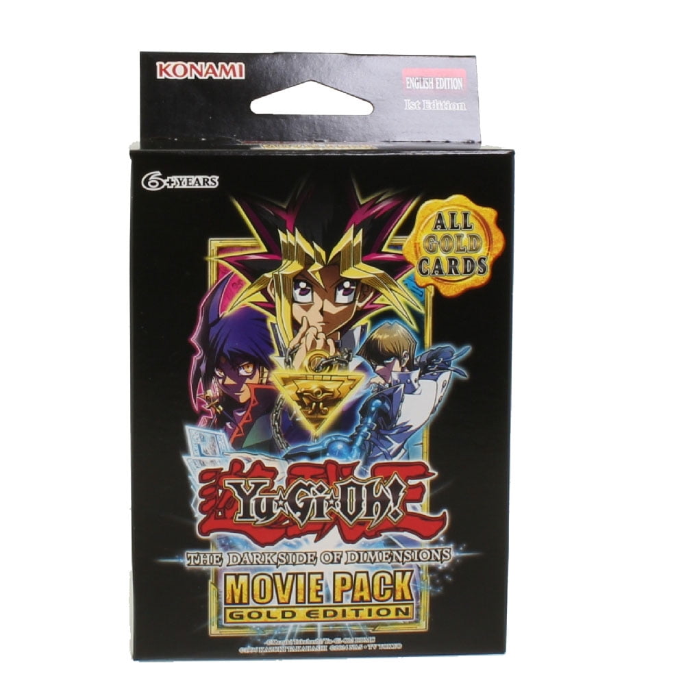 Mint Cond Yugioh The Movie  Gold 10 Pack lot Factory Sealed 