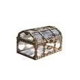 thumbnail image 1 of Caja Transparente Plástico Cofre Del Pirata Joya Cristal Organizador Almacenamiento Baratijas, 1 of 9