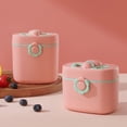 thumbnail image 6 of Storage Containers 2 Milk Powder Dispenser Portable Formula Storage Container for Travel and Baby Milk Dispenser Pots, 6 of 9