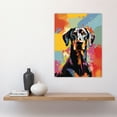 thumbnail image 4 of Doberman Dog Lover Gift Pet Portrait Abstract Pop Art Artwork Painting Large Wall Art Poster Print Thick Paper 18X24 Inch, 4 of 5