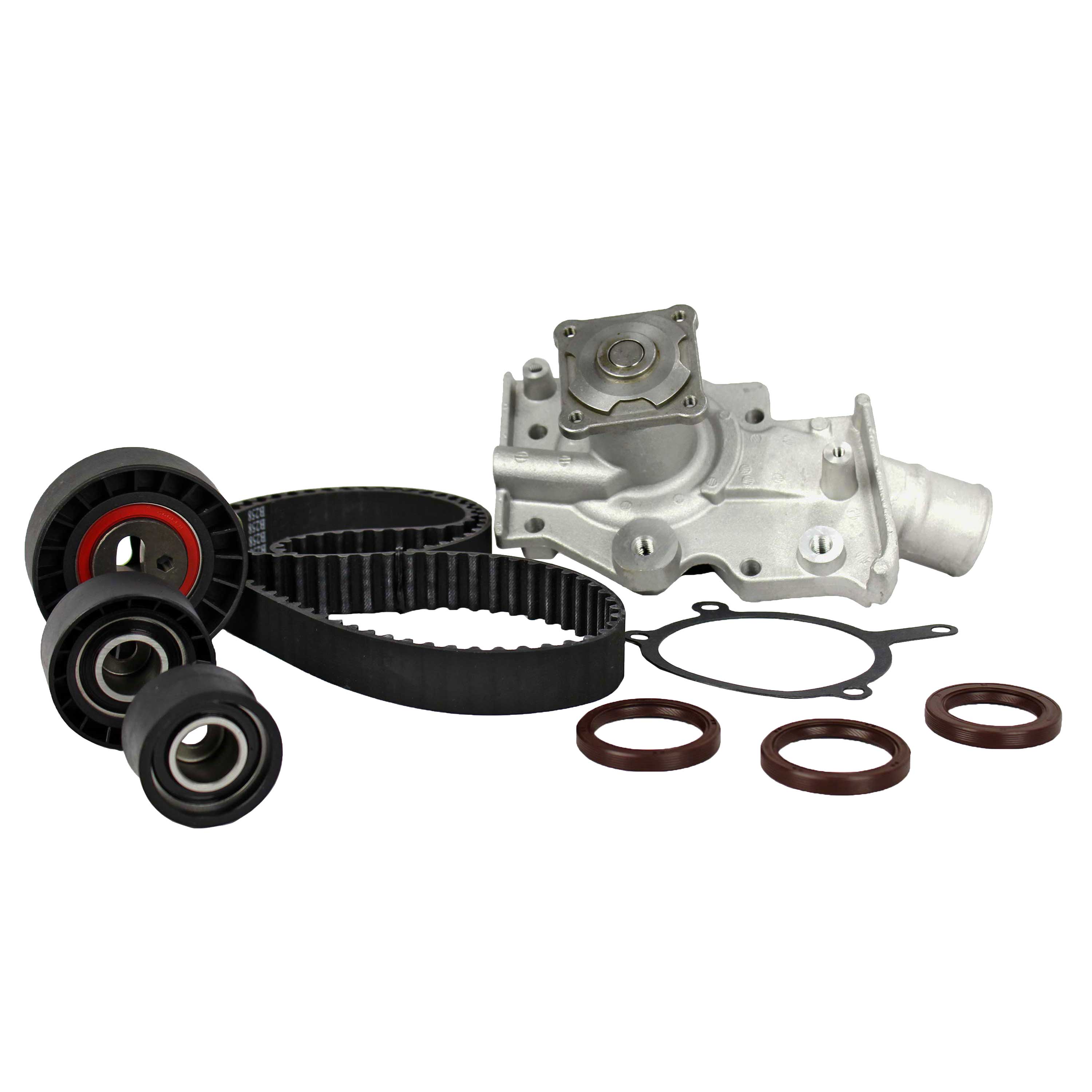 DNJ TBK413WP Timing Belt Kit Water Pump for 95-97 Ford Mercury 2.0