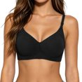 thumbnail image 5 of Ohufall Womens Sports Bra Seamless Shockproof Wireless Bralette Comfortable Push Up Removable Straps Daily Bras, 5 of 6