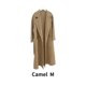 thumbnail image 5 of sweethay Otoño Invierno frente abierto abrigo boda fiesta ceremonia niñas cálido cárdigan manga larga solapa ropa con bolsillos laterales ropa Abrigos y chamarras Marrón METRO sweethay AP013494-04, 5 of 6