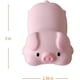 thumbnail image 2 of Bonito soporte de reposamuñecas para ratón, reposabrazos de ordenador para escritorio, suministros de oficina ergonómicos, alfombrilla de ratón de PU de elevación lenta (Pink Pig-2pcs), 2 of 5