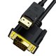thumbnail image 5 of FELTECHELECTR Cable adaptador conversor DisplayPort a VGA, cable de audio y video DP a VGA para computadora, proyector, TV y portátil (negro), 5 of 6