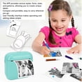 thumbnail image 6 of Xirurus Thermal Label Printer Portable Bluetooth Thermal Inkless Photo Printer for Home School Office Green, 6 of 9