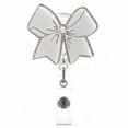 thumbnail image 1 of asddcavvf Retractable Glitter Badge Reel Sparkling Pull Tab Accessory Acrylic Badge Holder Reusable ID Card Holder with Clip Stained Glass Decorations Hanging Christmas Decorations Clear to Hang, 1 of 3
