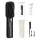 thumbnail image 1 of Peine Plancha de pelo portátil recargable por USB, peine alisador de pelo recto de doble uso, 1 of 8