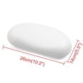 thumbnail image 2 of Unique Bargains White Neck Back Support Headrest Bathtub Tub Home Bath Spa Pillow Cushion, 2 of 5