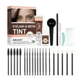 thumbnail image 4 of BGZLEU 2 in 1 Brow Kit,Semi-permanent Eyebrow Dyeing Kit,Instant Eyebrow Makeup Set with Black Bushy Effects,Lasting for Months,,Natural Eyebrow Makeup for All Skin Types and Tones(Black), 4 of 9