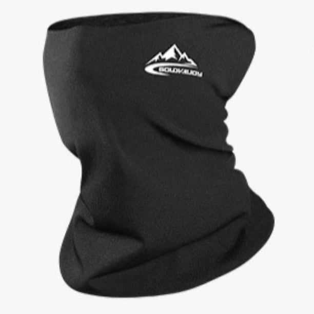 Neck Gaiter Balaclava Ski Mask For Men & Women, Uv Protection Windproof Reusable Cloth Ski Mask Balaclava Bandanablack