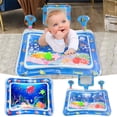 thumbnail image 4 of Tkrady Pet Baby Pat Water Pad, Cats With Sensory Water Play Mat Thickening Sensor Water Play Mat With Fish Pet Water Sensory Play Mat Summer Pet Mat, 4 of 5