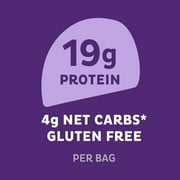 Quest Tortilla Style Protein Chips with 19g of Protein, Loaded Taco Flavor, 1.1 Oz Bags, 8 Count