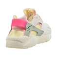 thumbnail image 3 of Nike Huarache Run (GS) Big Kids' Shoes Summit White-Atmosphere-Citron Tint dr0163-100, 3 of 6