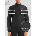 thumbnail image 3 of Qualidyne Chaqueta de Ciclismo a Prueba de Viento para Mujer, Rompevientos de Running, Hacer Senderismo y Bicicleta con Elemento Reflectante y 2 Bolsillos con Cierre de Running, Ciclismo y Senderismo, 3 of 8