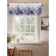 thumbnail image 2 of Retro Foggy Forest Curtain Valances for Windows, Farmhouse Mountains Trees Landscape Kitchen Valance Window Treatment, Light Filtering Block Curtains for Bathroom/Bedroom/Living Room 42'' x 18'', 2 of 9