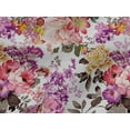 thumbnail image 4 of oneOone Viscose Jersey Dark Peach Fabric Leaves & Floral Artistic Dress Material Fabric Print Fabric By The Yard 60 Inch Wide, 4 of 5