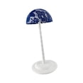 thumbnail image 1 of Soporte para la cabeza, soporte para exhibición de sombreros, soporte de mesa antideslizante con forma de cúpula de encaje, estante para almacenar gorras Azul, 1 of 8