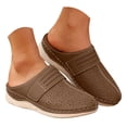 thumbnail image 1 of DXOUPM Women's Shoes Comfortable and Breathable Soft Soled Closed Toe Slip on Ladies Sandals, 1 of 3