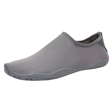 

Mens Casual Shoes Non Slip Beach Shoes Mesh Grey 45
