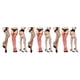 thumbnail image 4 of Guardurnaity 3 Pairs Women Fishnet Stockings Student Nightclub Supplies Polyester Set Long Bottoming Hollow-Out Socks Props Costumes Type1, 4 of 5