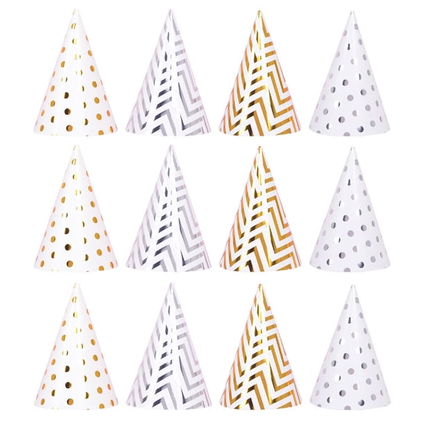 KAKOWELY 20 piezas de adorables sombreros para fiestas de cumpleaños infantiles, tocados y accesorios para fiestas.