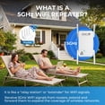 thumbnail image 2 of WERCHTAY BE3600 WiFi 7 Signal Extender, 3.6Gbps Dual-Band Internet Booster, 2 of 8