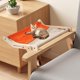 thumbnail image 5 of Cat Window Perch,Cat Window Perch for indoor cats large,Lounge Mount Hammock Window Seat Bed Shelves,Adjustable Durable Steady Cat Bed balcony,Space Saving Washable Orange and Yuyangstore Percha de ventana de gato, 5 of 8