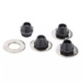 TUMALL 4x Cement Stucco Sprayer Nozzles Replacements for Ceilings