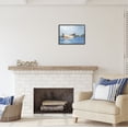thumbnail image 3 of Stupell Industries Boat Floating on Lake Transportation Painting Black Framed Art Print Wall Art, 20 x 16, 3 of 9