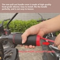 thumbnail image 4 of erfcxs Universal Silicone Handlebar & Lever Grip Covers Wrap Around Motorcycle Grips With Lever Grip Wrap Motorcycle Handlebar Tape, 4 of 7