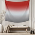 thumbnail image 5 of Red Gray Ombre Tapestry for Bedroom Wall Hanging Tapestry, Modern Gradient Abstract Art Ceiling Backdrop Tapestries Poster Blanket Wall Decor for Teens Room Living Room Dorm 55" x 73", 5 of 8