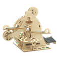 thumbnail image 1 of Flip Toys Solar Powered Wooden Marble Run – Coaster, STEM Toy Kit for ages 8 & Above, 1 of 7