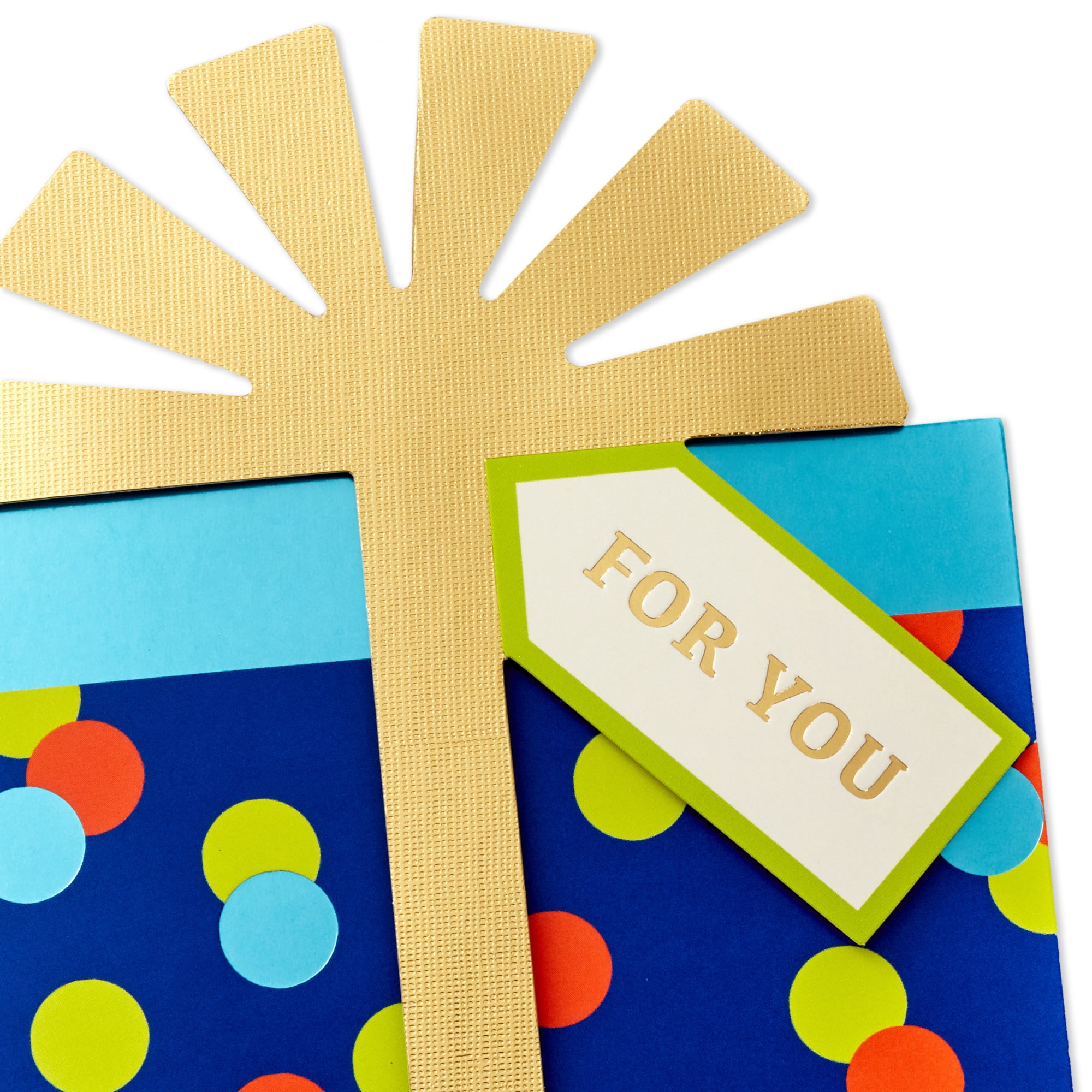 Hallmark Assorted Boxed Handmade Greeting Cards (Scattered Dots)—Birthday, Baby Shower, Wedding, Sympathy, Thinking of You, Thank You, Pack of 24