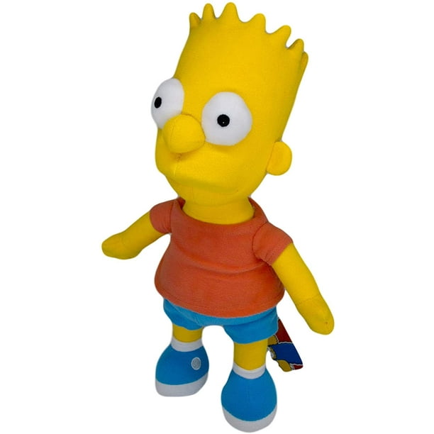 The Simpsons 12 Inch Bart Stuffed Plush Toy Doll - Walmart.com ...