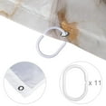 thumbnail image 4 of Marble Waterproof Printed Shower Curtain Set with Hooks for Bathroom Decoration, 4 of 5