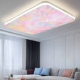 thumbnail image 2 of Rainbow Color Fluorescent Light Covers, Fantasy Colorful Ombre Swirl Magnetic Light Covers for Ceiling Lights, Fluorescent Ceiling Shade Filters for Classroom Bedroom Office 4x2Ft x 4PCS, 2 of 8