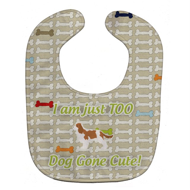 "Treasures Dog Gone Cute Babero para bebé, Cavalier King Charles Spaniel, grande" Caroline's Treasures BB6554BIB