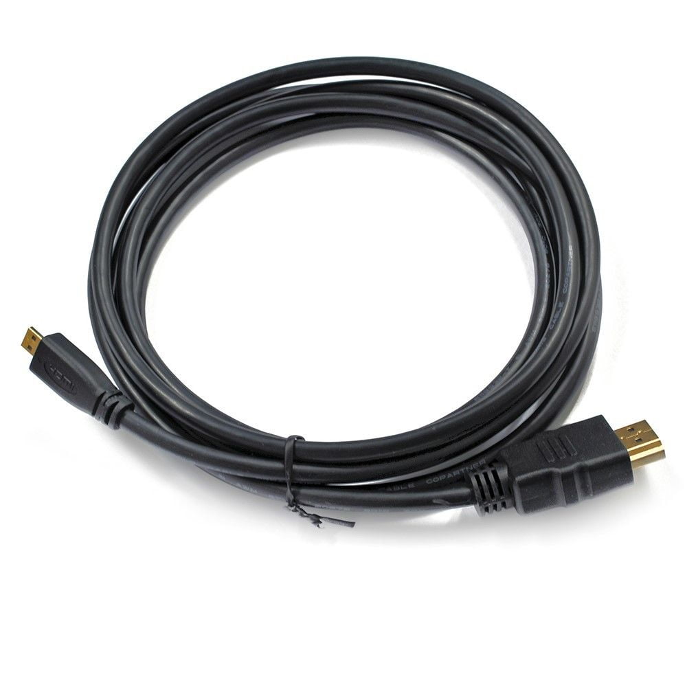 Cable Type A To HDMI Nikon Coolpix L840 Digital Camera AV / HDMI Cable 5 Foot High Definition Micro HDMI Type D