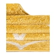 thumbnail image 4 of Unique Loom Trellis Frieze Collection Area Rug - Rounded (2' x 13' 1" Runner Yellow/Ivory), 4 of 11