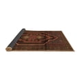 thumbnail image 2 of Ahgly Company Indoor Round Persian Brown Traditional Area Rugs, 4' Round, 2 of 4