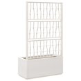 thumbnail image 4 of vidaXL Garden Planter White Polypropylene Large Planters, 4 of 5