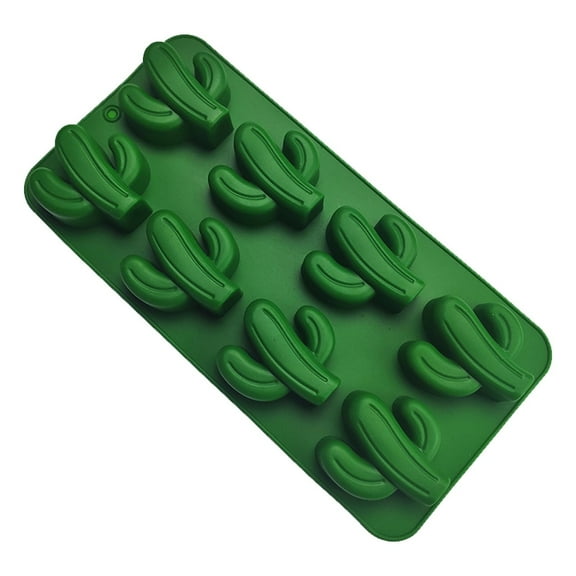 Wovilon Silicone Molds Cake Mold 8-Cactus Silicone Fondant Cake Mold Handmade Diy Chocolate Mold Baking Silicone Mold Silicone Molds For Baking
