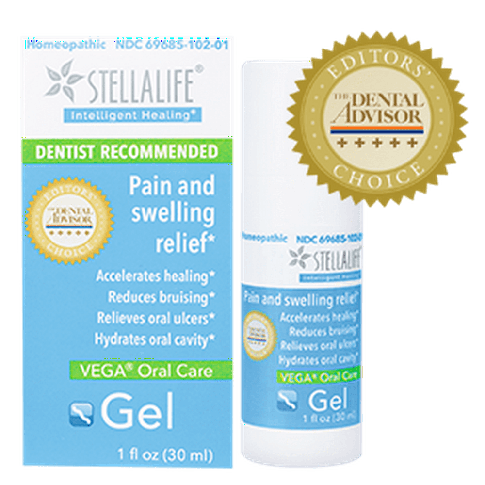 StellaLife VEGA Oral Gel Dry Socket, Tooth Extraction, Sore Gums