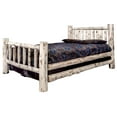 thumbnail image 6 of Montana Woodworks MWKBLZWOLF Montana King Bed with Laser Engraved Wolf Design, 6 of 7