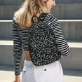 thumbnail image 5 of Saiise Numbers Print Laptop Backpack - Adjustable Shoulder Straps, Water-Resistant, Large Capacity, Stylish Design, Unisex for School, Office, Travel-Medium, 5 of 5