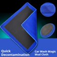 thumbnail image 6 of Clay Bar Towel for Car Detailing, Car Magic Clay Towel, Decontamination Claybar Towel Alternative, Fine Grade Microfiber Cleaning Drying Clay Towel, Auto Detailing Towel (2PC), 6 of 9
