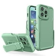 thumbnail image 1 of Phone Case for iPhone 14 Pro Max Case,Heavy Duty Hard Shockproof Armor Rugged Protector Case Cover with Belt Clip Holster for Apple iPhone 14 Pro Max 6.7 5G 2022 Phone Case, Matcha Green, 1 of 13