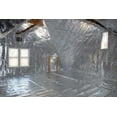 thumbnail image 6 of 500 sqft (4ft x 125ft) of Commercial Grade Perforated No Tear Green Insulation Attic Foil Roof Attic House Wrap, 6 of 7