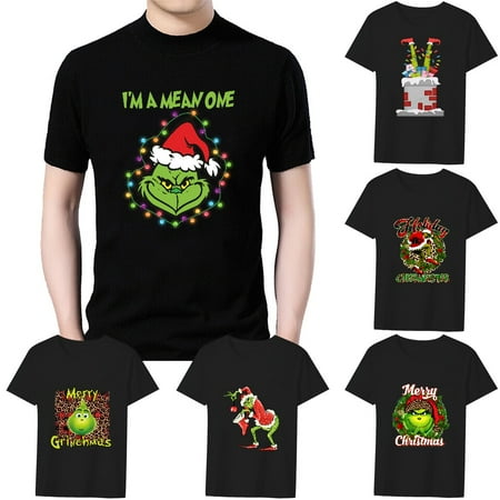 

MLFU Christmas Unisex Short-Sleeve Tee Classic-Fit Shirts Size XXS-5XL